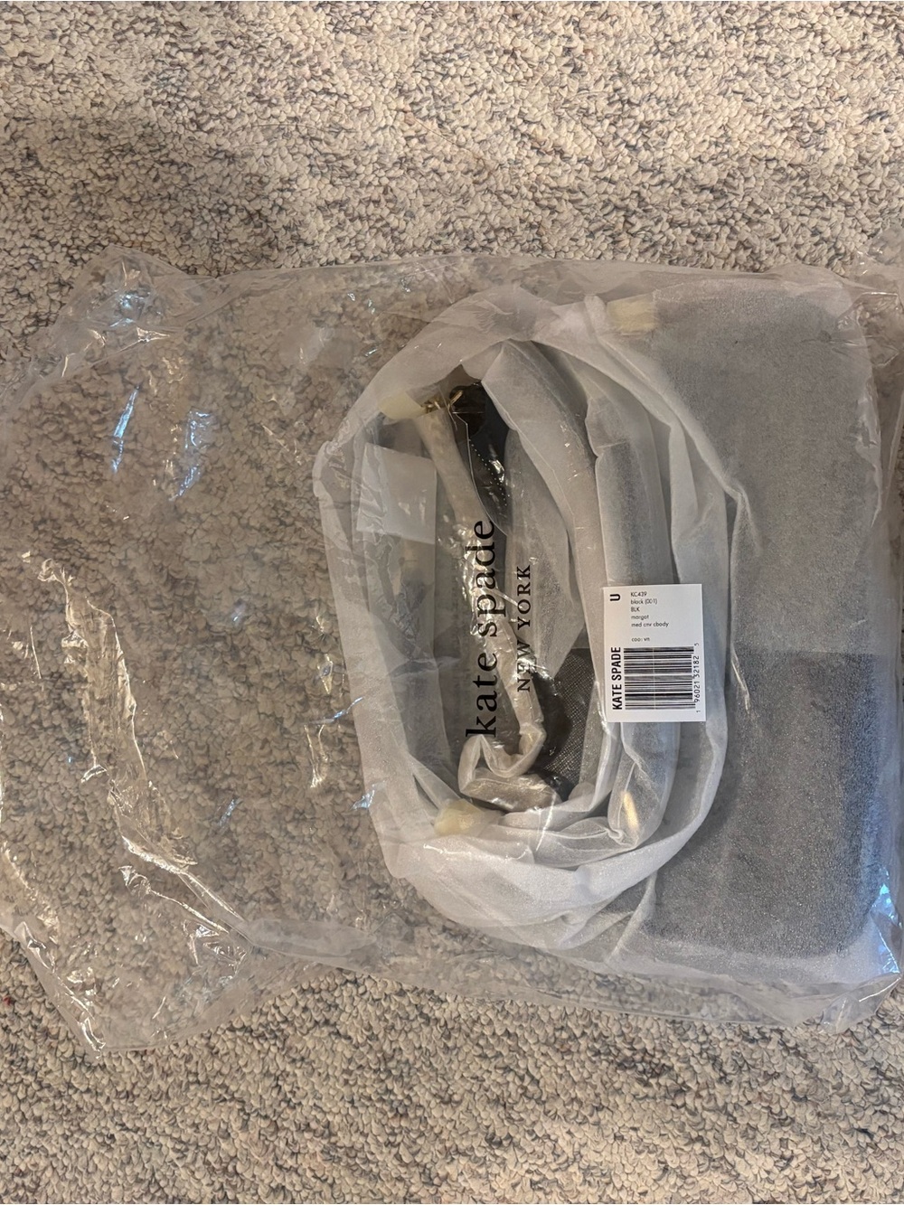 Brand New: Kate Spade New York Black Crossbody Bag